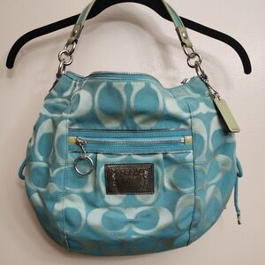 Coach Y2K Poppy Signature Bag - Needs Cleaning